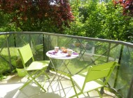 Terrasse appartement à louer à Chartres